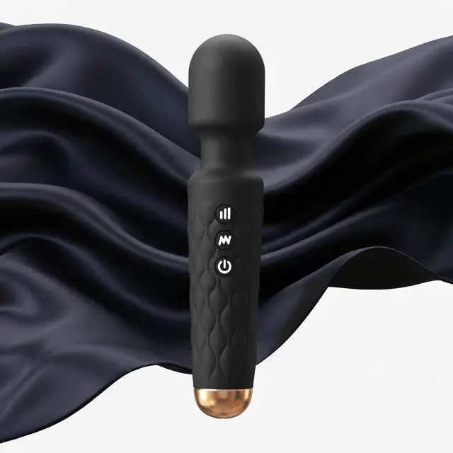 Main image of Personal Massager - 4H Max Runtime & Ultra-Quiet - Waterproof - 20 Modes 8 Speeds for Deep Tissue Back Massage, Post-Workout Recovery and Neck Muscle Relaxation(Black)