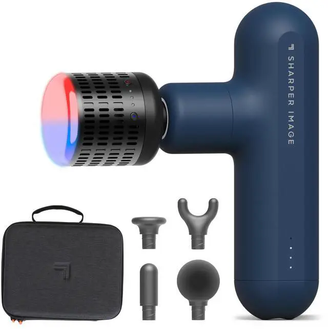 Main image of Powerboost Move Heat & Cold Mini Percussion Massage Gun | Deep Tissue Full Body Back & Shoulder Massager, Handheld Recovery & Pain Relief Tool, Travel Essential, Gift for Men & Women