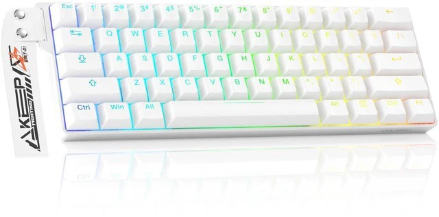 Main image of EK60 HE Hall Effect Magnetic Switch Mechanical Gaming Keyboard 60% | Rapid Trigger,0.01mm RT Accuracy Adjustable,SOCD,8000Hz Polling,Hot Swappable,RGB Backlit,TKL,Wired,for Laptop/PC