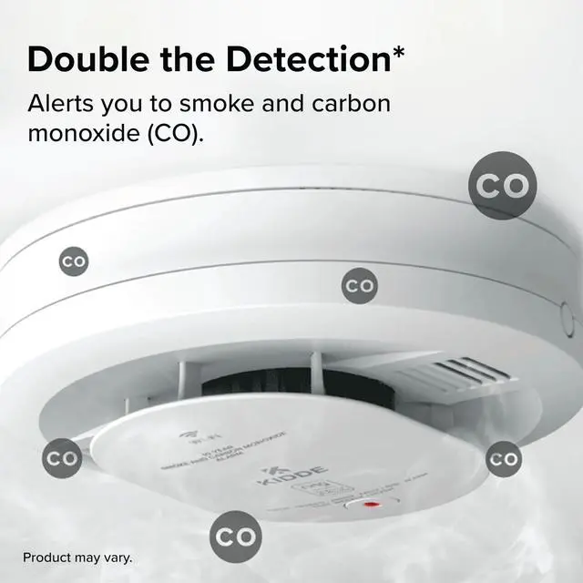 Alt view image 4 of 7 - Smart Smoke & CO Detector with Ring, AA Battery, RGCUDR-RW | Ring App Enabled, Wireless Interconnect Capability, Voice Alerts, Smoke & Carbon Monoxide Detection for Homes & Apartments