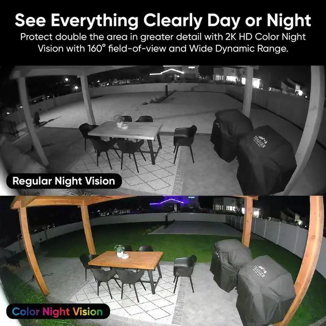 Alt view image 6 of 7 - Bulb Cam - 2K HD Smart Light Bulb Security Camera, E26 Socket | Color Night Vision, 800-Lumen Dimmable LED, 160° Wide View, Motion Detection & Siren, Works with Alexa & Google Assistant