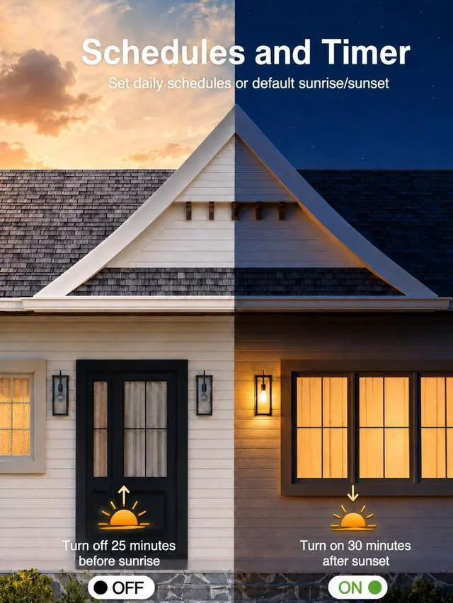 Alt view image 6 of 7 - Switches for Lights, Single Pole WiFi, Works with Alexa, 4 Pack | Google Home Compatible, Neutral Wire Required, 2.4GHz WiFi, Voice Control, App Control, Schedule, Timer, UL FCC Listed