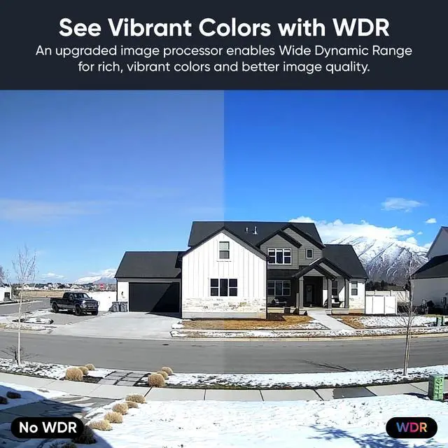 Alt view image 6 of 7 - Cam v4 (Latest Model), 2.5K AI Security Camera, Indoor/Outdoor Cameras for Home Security, Baby Monitor & Pet Camera, Vibrant Color Night Vision, No Subscription Required