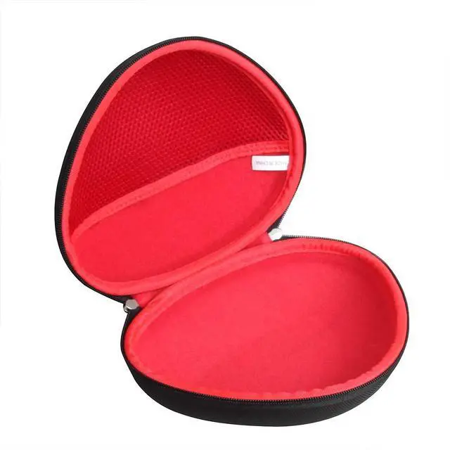 Alt view image 3 of 6 - Hard Travel Case for A70 / Wired Over Ear Headphones Studio Monitor & Mixing DJ Stereo Headsets (Black+Red)
