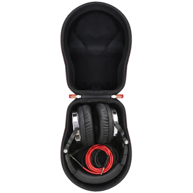 Alt view image 2 of 7 - Case for OneOdio Wired DJ Hi-Res / A70 Bluetooth Over-Ear Headphones | Headset Travel Storage Bag, Portable Carrying Box, Protective Storage Box, Shockproof, Dustproof, Case Only