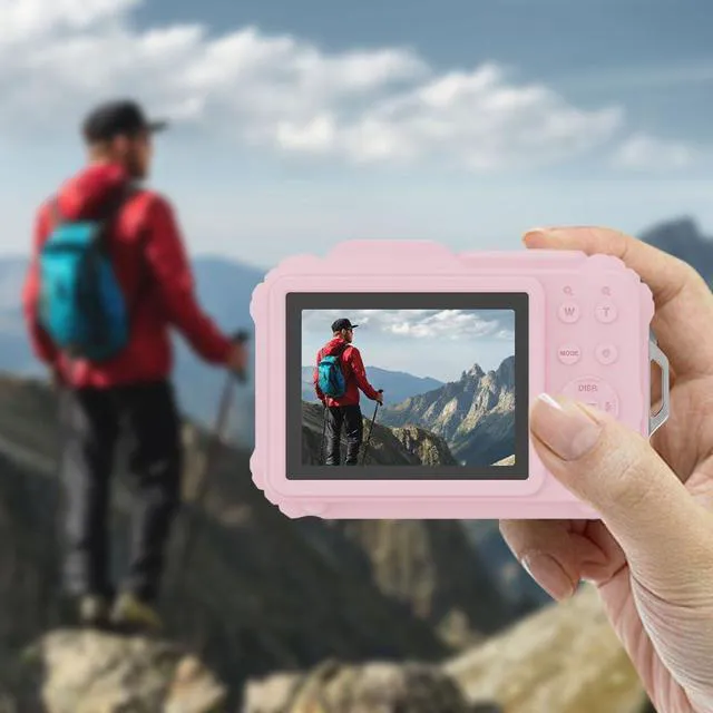 Alt view image 4 of 6 - Silicone Case for Kodak pixpro wpz2 Digital Camera with 2PCS Screen Protector and Lanyard - Pink