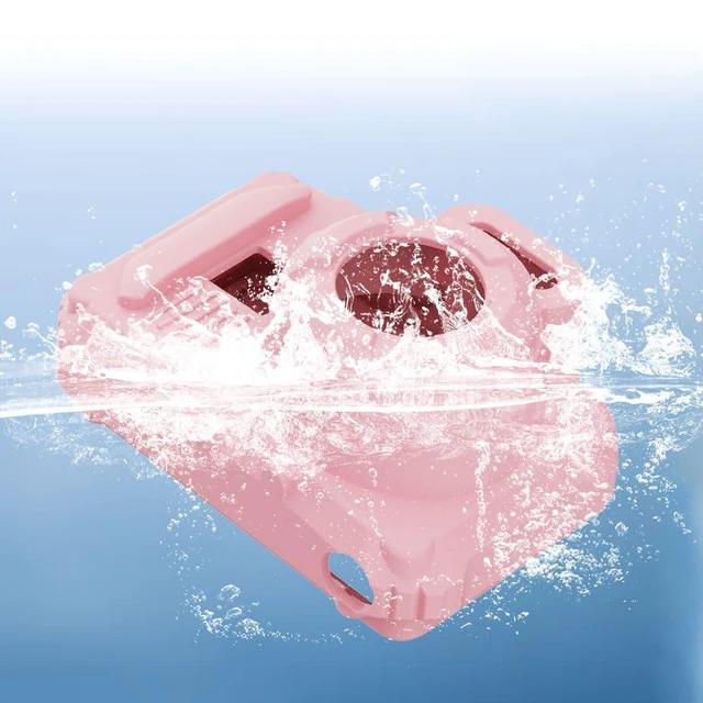 Alt view image 5 of 6 - Silicone Case for Kodak pixpro wpz2 Digital Camera with 2PCS Screen Protector and Lanyard - Pink