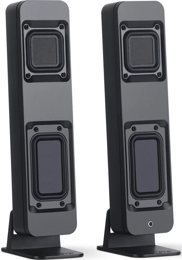 Main image of BMR1 V2 Nearfield Monitors Compact Desktop Speakers Black | BMR Drivers, Bluetooth & Analog Connectivity, Wide Soundstage, Wired/Wireless Powered Speakers for PC & Home Audio