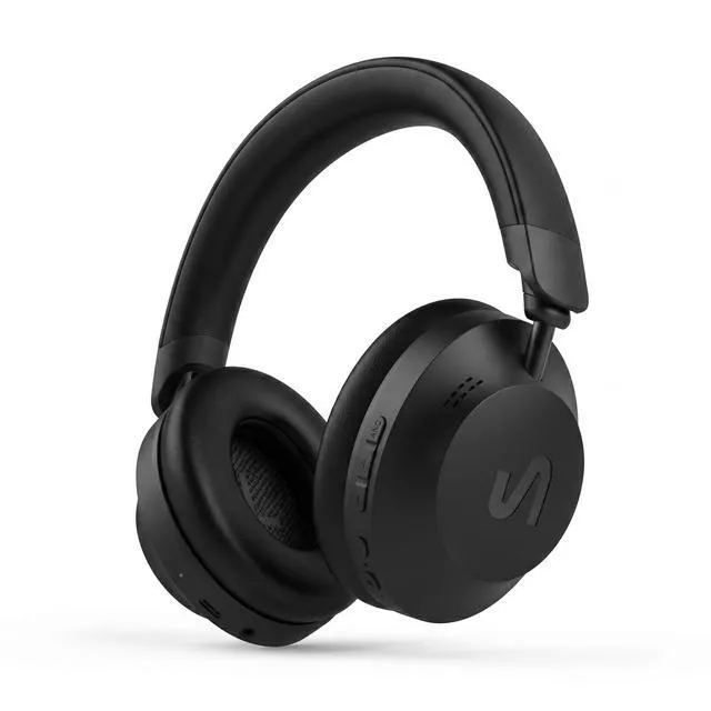 Alt view image 2 of 7 - Noise Cancelling Headphones Wireless Bluetooth, MX41H Over Ear Headphones with Microphone, Hybrid ANC, 40H Playtime, Foldable Headset with AUX & Low Latency Gaming Mode