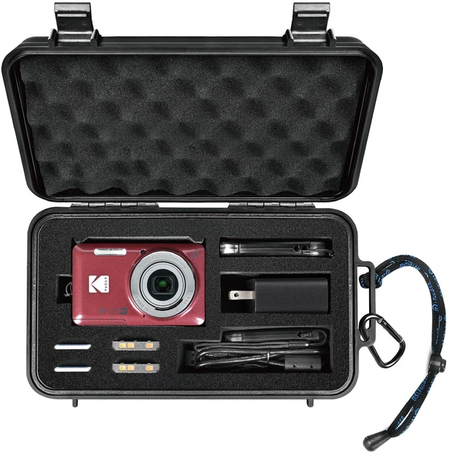 Main image of Waterproof Hard Case for Kodak PIXPRO FZ55 / FZ45 Camera | IP67 Waterproof,Custom Foam Insert,Protective Case for Kodak PIXPRO FZ55 Accessories