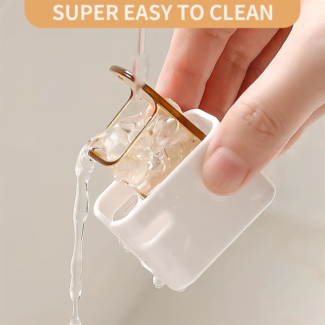 Alt view image 7 of 7 - Wall Mounted Toothbrush Holders for Bathroom | Strong Self Adhesive Tooth Brush Holder with Cover, Toothbrush Heads Organizer for Family, 2 Pcs