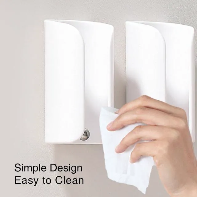 Alt view image 7 of 7 - Electric Toothbrush Holder for Bathroom, Adhesive Toothbrush Stand | Compact Electric Toothbrush Organizer, Wall Mount for Mirrors/Tiles, White, Pack of 2