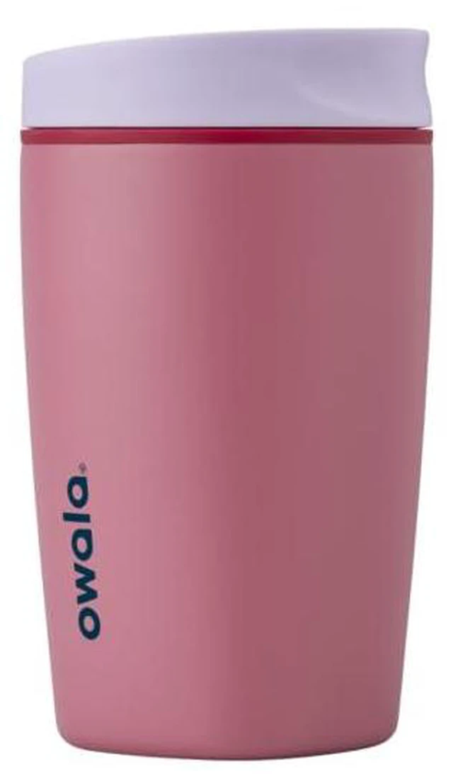 Main image of Slider Insulated Stainless Steel Coffee Tumbler, Reusable Iced Coffee Cup, Hot Coffee Travel Mug, BPA Free 12 oz, Crochet Queen