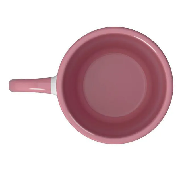 Alt view image 4 of 4 - I Thought Growing Old Would Take Longer Ceramic Mug, Pink/White, 11oz