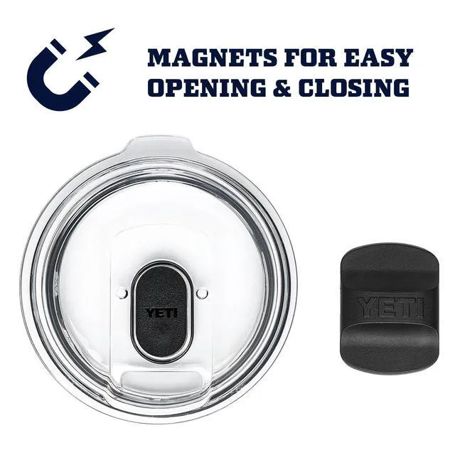 Alt view image 7 of 7 - Rambler 16 oz Stackable Tumbler, Vacuum Insulated, Stainless Steel with MagSlider Lid, Navy