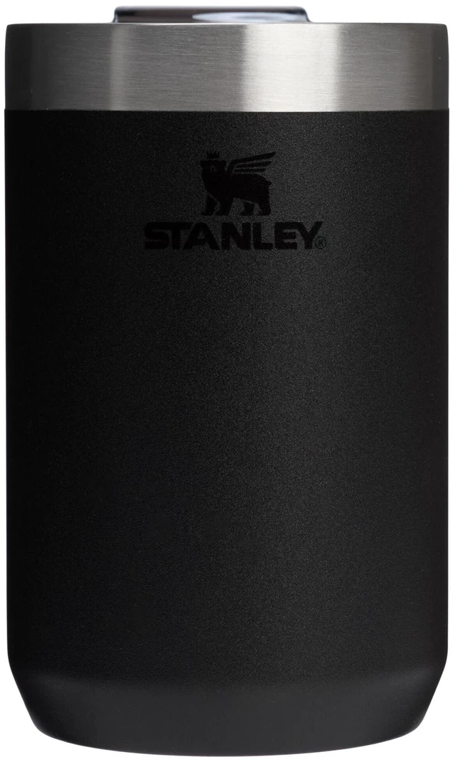 Main image of Everyday Camp Cup 12 oz | Drink Through Lid | Cup for Coffee, Tea and Drinks | Insulated Stainless Steel | BPA-Free | Black 2.0