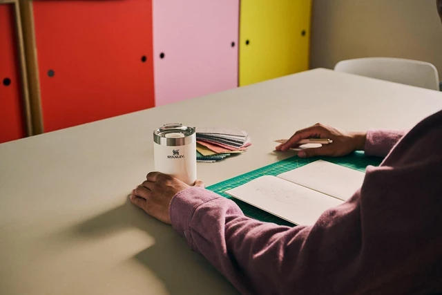 Alt view image 2 of 3 - Everyday Camp Cup 12 oz | Drink Through Lid | Cup for Coffee, Tea and Drinks | Insulated Stainless Steel | BPA-Free | Black 2.0