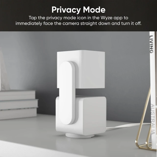 Alt view image 7 of 7 - Cam Pan v3, Indoor/Outdoor Security Camera with 360° Pan/Tilt/Zoom | Vibrant Color Night Vision, IP65-rated, Pan Scan Auto Patrol, 2-way Audio and Privacy Mode, No subscription required.