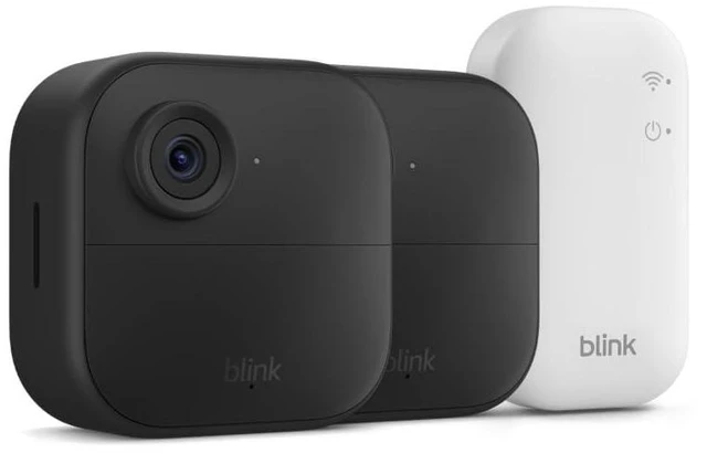 Main image of Outdoor 4 Wireless smart security camera, two-year battery life, 1080p HD day and infrared night live view, two-way talk. Sync Module Core included 2 camera system