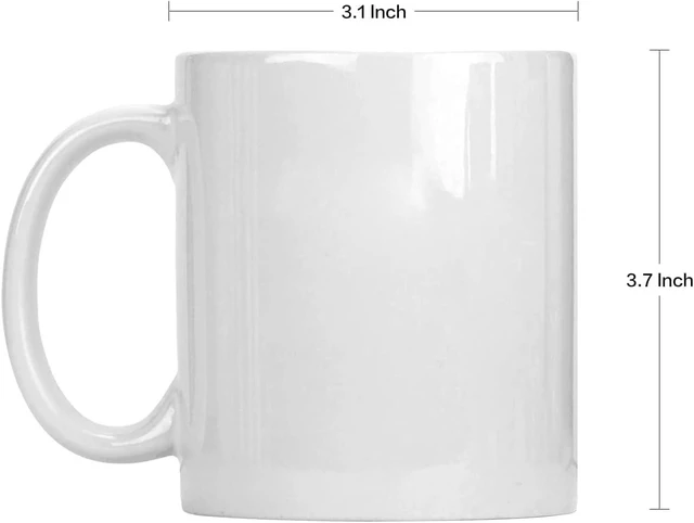 Alt view image 4 of 6 - Up Yours Mug Thumbs Up Ceramic Middle Finger Coffee Cup 14 Ounces Milk Tea Funny Coffee Gift Mug for New Year, Christmas, Halloween and Birthday