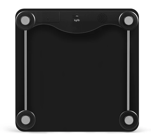 Alt view image 4 of 5 - Talking Scale for Visually Impaired, Elderly and Low Vision Users, Loud Clear Voice, Big Backlit Numbers, Non-Slip Stainless Surface (Gray)