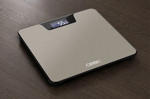 Alt view image 5 of 5 - Talking Scale for Visually Impaired, Elderly and Low Vision Users, Loud Clear Voice, Big Backlit Numbers, Non-Slip Stainless Surface (Gray)