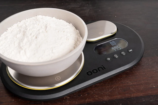 Alt view image 3 of 6 - Dual Platform Digital Scales - Digital Baking Cooking Scales - Digital Kitchen Food Scales - LCD Display with Batteries - Ooni Pizza Oven Accessories