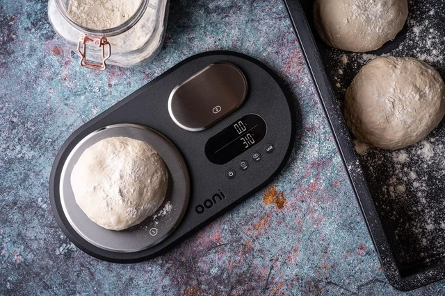 Alt view image 5 of 6 - Dual Platform Digital Scales - Digital Baking Cooking Scales - Digital Kitchen Food Scales - LCD Display with Batteries - Ooni Pizza Oven Accessories