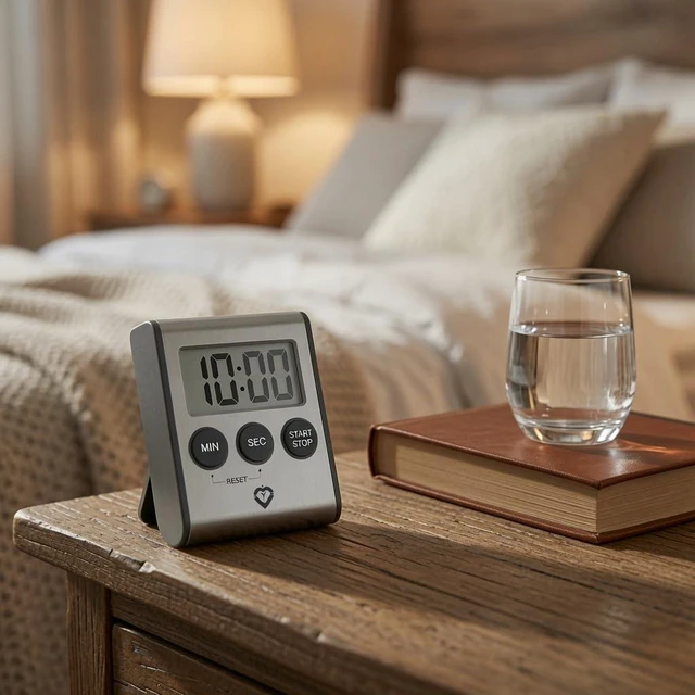 Alt view image 3 of 7 - Premium Stainless Steel Digital Kitchen Timer Ultra-Strong Magnetic Back, Fold-Out Desk Stand, Effortless One-Touch Setup, Extra-Loud Alarm, Oversized Display, Auto Memory, Auto Shut-Off (1)