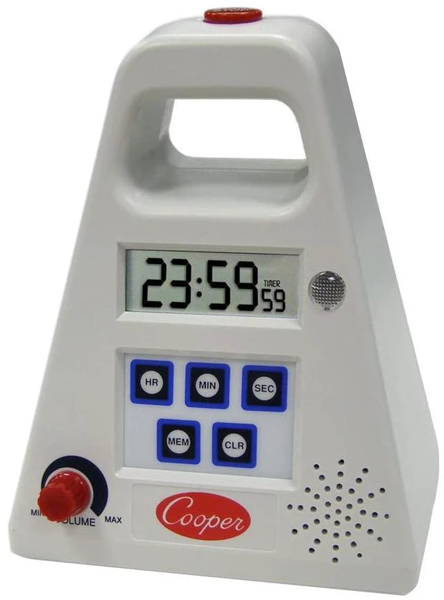 Main image of FT24-0-3 Large Single Station Digital Kitchen Timer with Volume Control, 24 Hours Unit Range