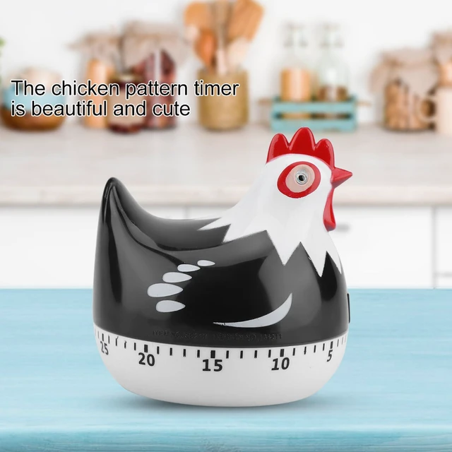 Alt view image 2 of 7 - Chicken Timer for Cooking Baking | Chicken Pattern Countdown Kitchen Timer Reminder, Cute Kitchen Time