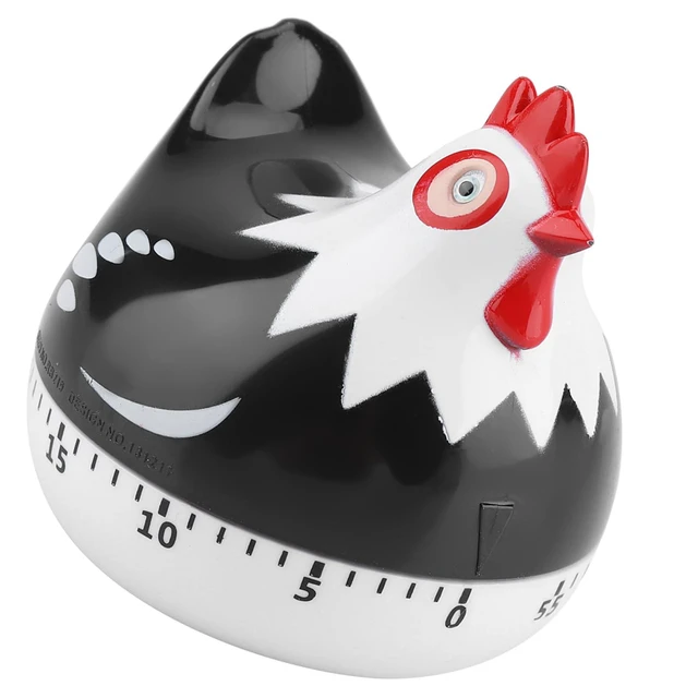 Alt view image 6 of 7 - Chicken Timer for Cooking Baking | Chicken Pattern Countdown Kitchen Timer Reminder, Cute Kitchen Time