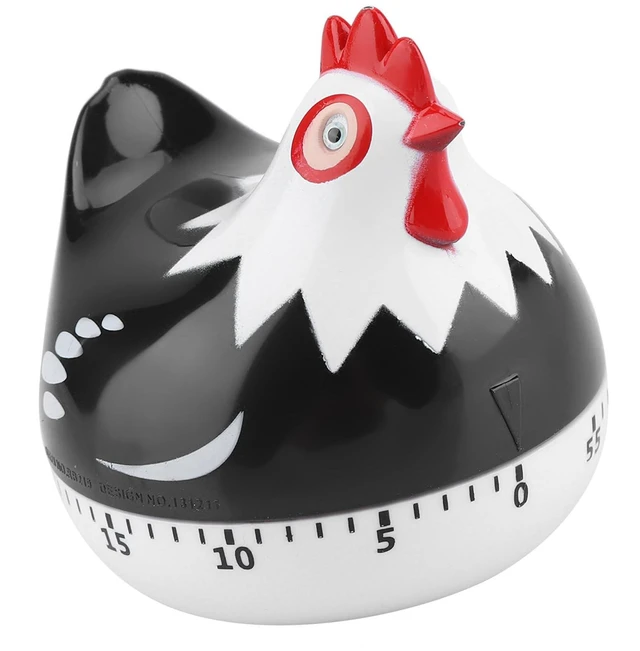 Alt view image 7 of 7 - Chicken Timer for Cooking Baking | Chicken Pattern Countdown Kitchen Timer Reminder, Cute Kitchen Time