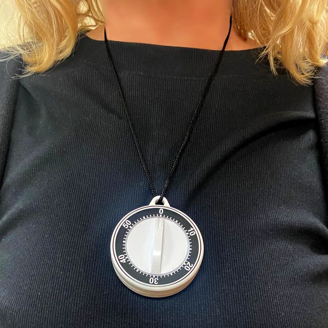 Alt view image 4 of 7 - 60-Minute Magnetic Timer on a Rope