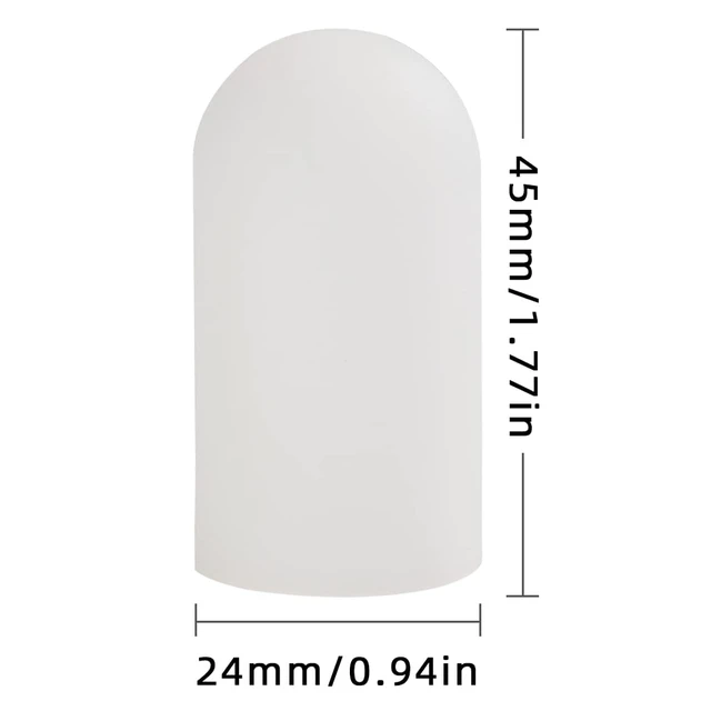 Alt view image 3 of 4 - 1PCS White Diffuser for FC11 FC12 Composite Materials Bright and Not Dazzling Indoor Reading Hiking Tent Lighting
