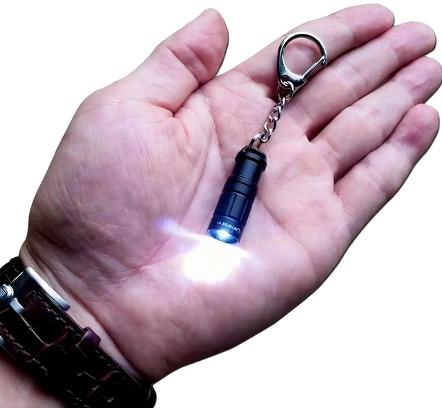 Main image of e1 Smallest Keychain Flashlight Tiny Mini Keychain Light Long-Lasting Safety Light for Everyday Carry Emergencies Outdoor Dog Walking Hiking Camping Nice Gift for Parents Kids
