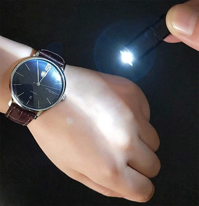 Alt view image 5 of 7 - e1 Smallest Keychain Flashlight Tiny Mini Keychain Light Long-Lasting Safety Light for Everyday Carry Emergencies Outdoor Dog Walking Hiking Camping Nice Gift for Parents Kids