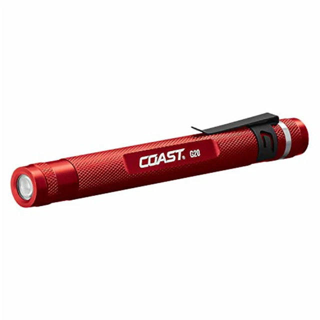 Alt view image 5 of 5 - G20 Inspection Beam LED Penlight with Adjustable Pocket Clip and Consistent Edge-To-Edge Brightness, Red, 54 lumens