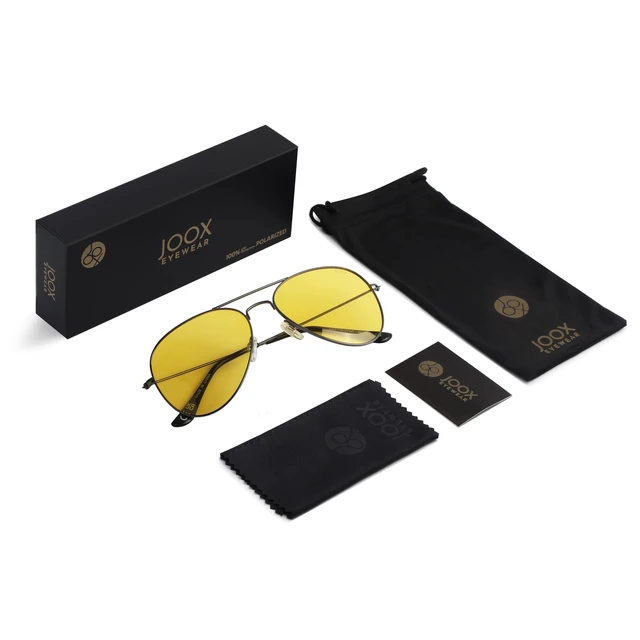 Alt view image 6 of 6 - Night Vision Glasses for Men Women Anti Glare JX2775 | UV400 Protection,Reduce Harsh Glare,Boost Low Light Visibility,Enhance Contrast, Driving Rain Fog Snowy