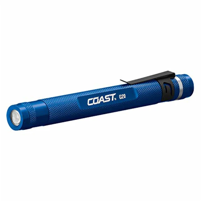 Alt view image 5 of 5 - G20 Inspection Beam LED Penlight with Adjustable Pocket Clip and Consistent Edge-To-Edge Brightness, Blue, 54 lumens