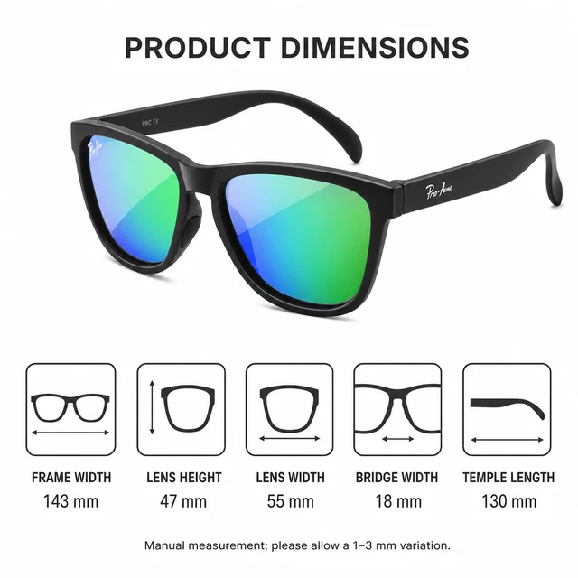 Alt view image 5 of 5 - Polarized Golf Sunglasses and Hiking Sunglasses for Men Women | Non-slip running sunglasses with polarized glare reduction for golf and light sports, including tennis and pickleball