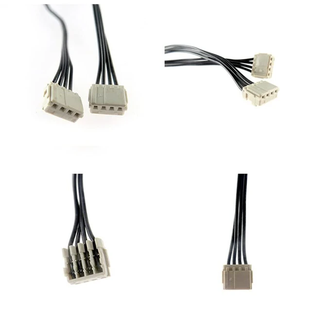Alt view image 6 of 6 - 10pcs Power Connector Cable for PS4 1000 1100 1200 Slim Replacement Cord 240AR 5Pin 240CR 4Pin 200ER Pro ADP-300ER / N15-160P1A 7000 Host Power Connector Wire (10pcs 1000)