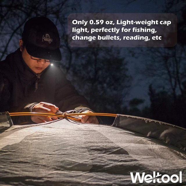 Alt view image 3 of 7 - M6-Mini LED Cap Flashlight Ultra-Compact, 3000K Warm White EDC Pocket Light with Clip No-Glare Even Beam- High Color Rendering of 85% - Perfect Pen Light - for Inspection Reading by AAA Cell
