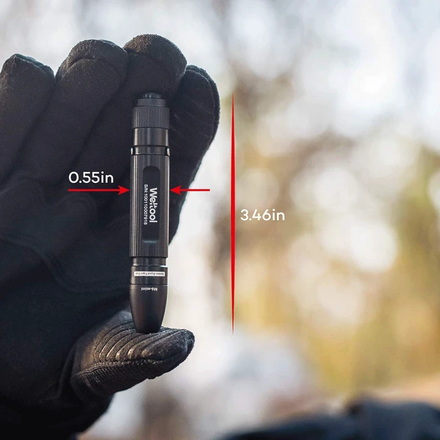 Alt view image 4 of 7 - M6-Mini LED Cap Flashlight Ultra-Compact, 3000K Warm White EDC Pocket Light with Clip No-Glare Even Beam- High Color Rendering of 85% - Perfect Pen Light - for Inspection Reading by AAA Cell