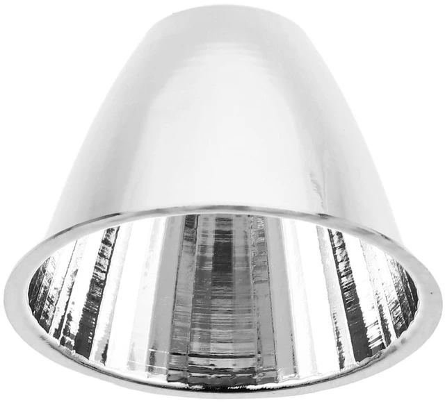 Main image of Led Flashlight Reflector Cup Spotlight Replacement Reflector Accessory Part Metal Flashlight Cup Light Fixture Shade for Outdoor Camping 2.95X2.04X0.82 in