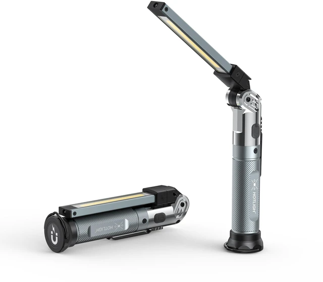 Main image of Magnetic Work Light, 1200LM Rechargeable Work Light with Hook, 3 Mode & Hands-Free Mechanic Light, Magnetic Flashlight for Car Repairing/Emergency/Outdoor Work