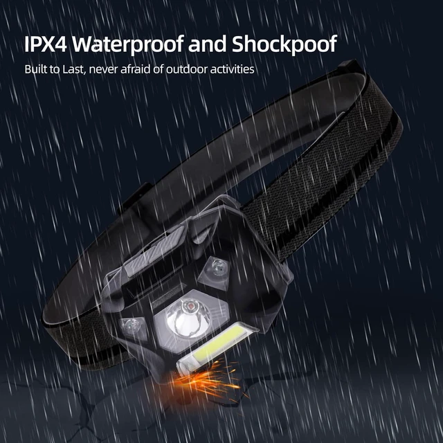 Alt view image 2 of 7 - 2 Pack Red Light Headlamp Red White Light Suitable for Nighttime Hiking Birdwatching Astronomical Observation Outdoor Camping
