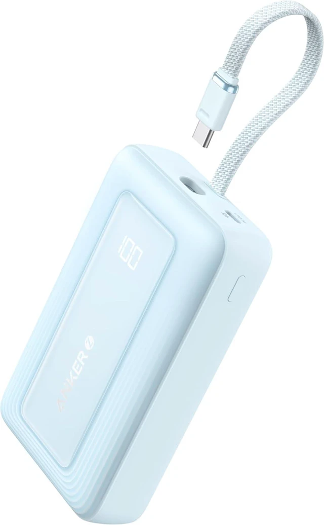 Main image of Zolo Power Bank,20,000mAh 30W Portable Charger with Built-in USB-C | 20,000mAh High-Speed Portable Charger for iPhone 17 / 16 / 15 Series, Galaxy, and More