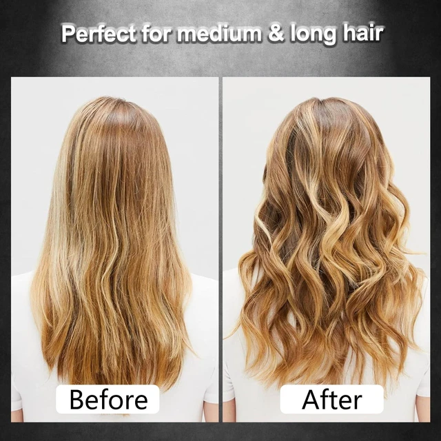 Alt view image 6 of 6 - Brush,Heated Round brush, 1.5 Inch Ceramic Curling Brush | Dual PTC Technology *Dual Voltage *30sec Fast heating *360 Swivel Cord *High and low switch *Comb and Curling Iron Combined