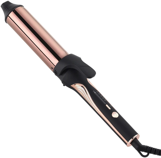 Main image of 1.5 Inch Titanium Curling Iron, Hair Curler for Long-Lasting Curls | 5 Temperature Settings, Dual Voltage 110-240V, Fast Heating, Smooth Styling, For All Hair Types